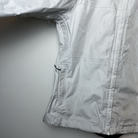 Patagonia Jacket Women’s Large White Torrentshell H2NO Full Zip Hooded Gorpcore - Picture 3 of 16
